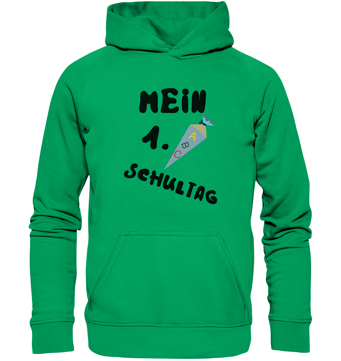 1. Schultag, Einschulung, Zuckettüte - Kids Premium Hoodie