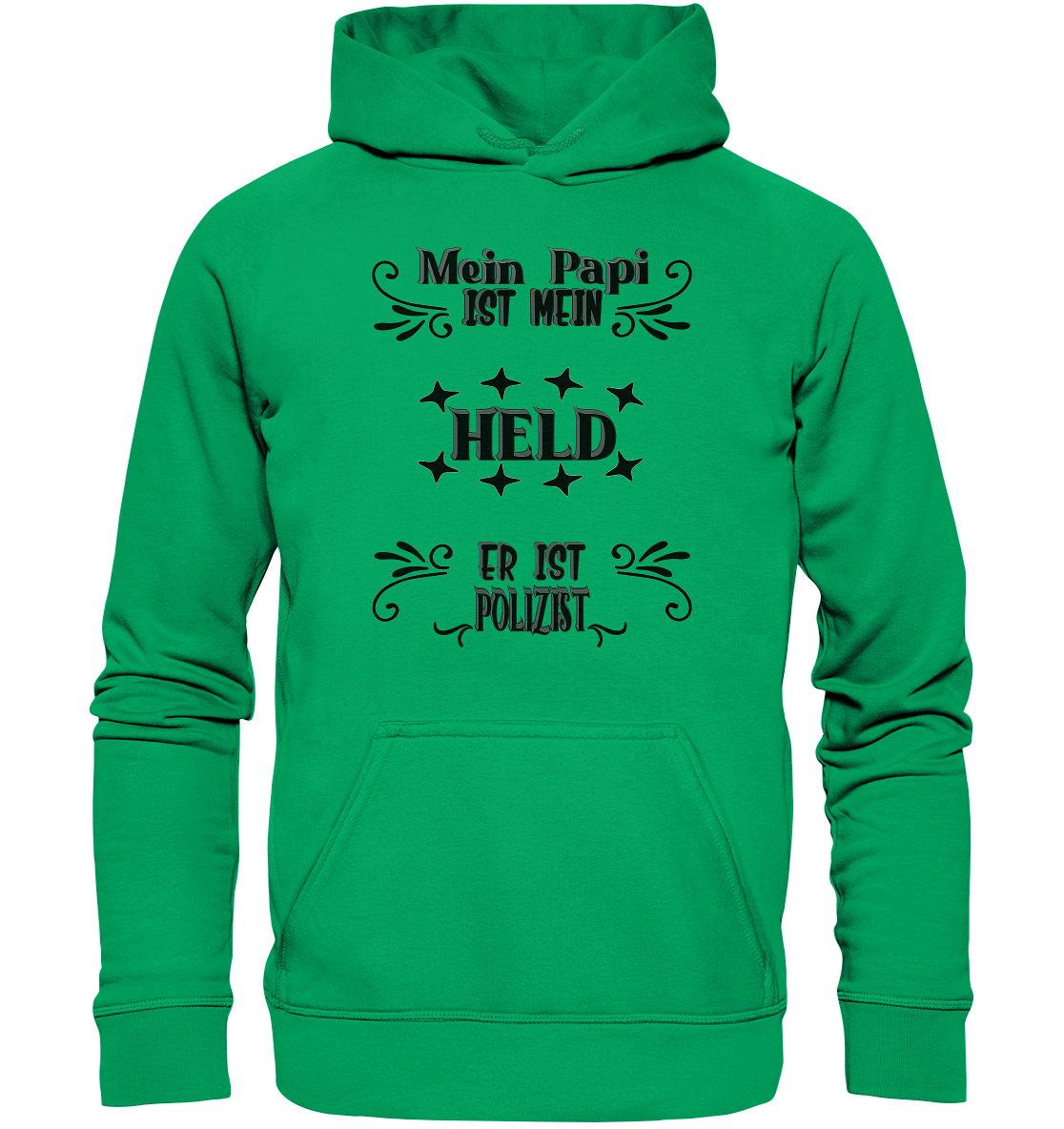 DAS PAPA PROJEKT-MEIN HELD-POLIZIST- Kids Premium Hoodie