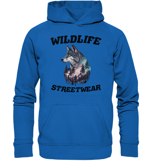 Streetwear Wildlife Design  - Kids Premium Hoodie