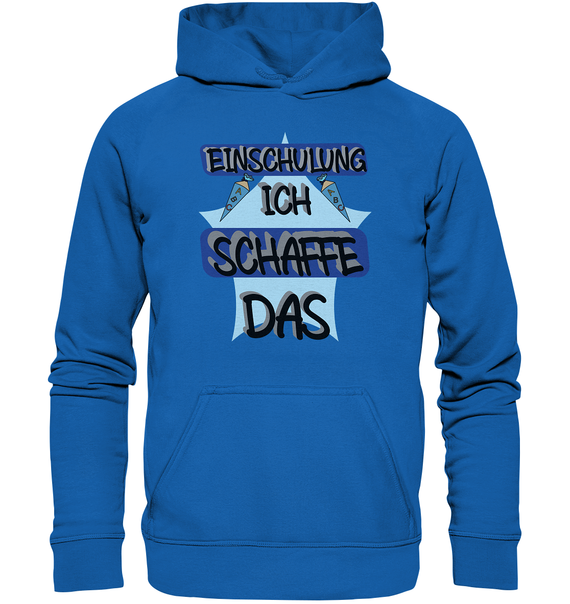 Einschulung, Ich schaff das Motivation - Kids Premium Hoodie