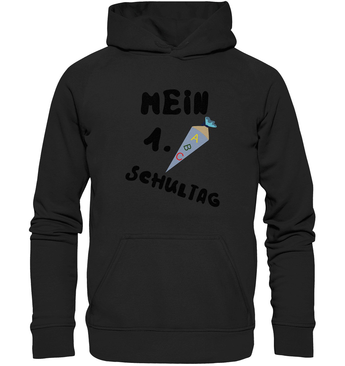 1. Schultag, Einschulung, Zuckettüte - Kids Premium Hoodie