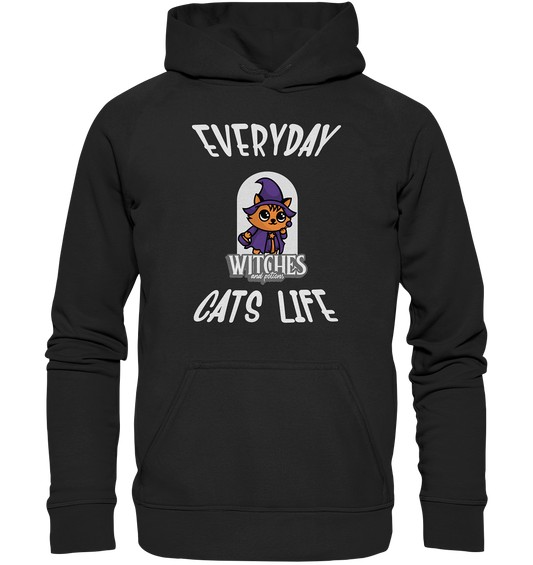 Katzenleben- Everyday Cats Life Witches, Katzenliebhaber, Tierfreund  - Kids Premium Hoodie