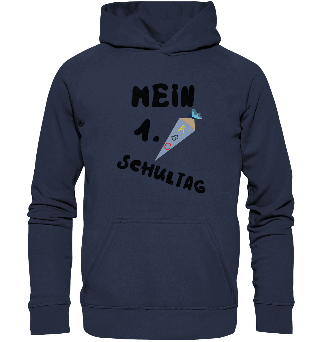 1. Schultag, Einschulung, Zuckettüte - Kids Premium Hoodie