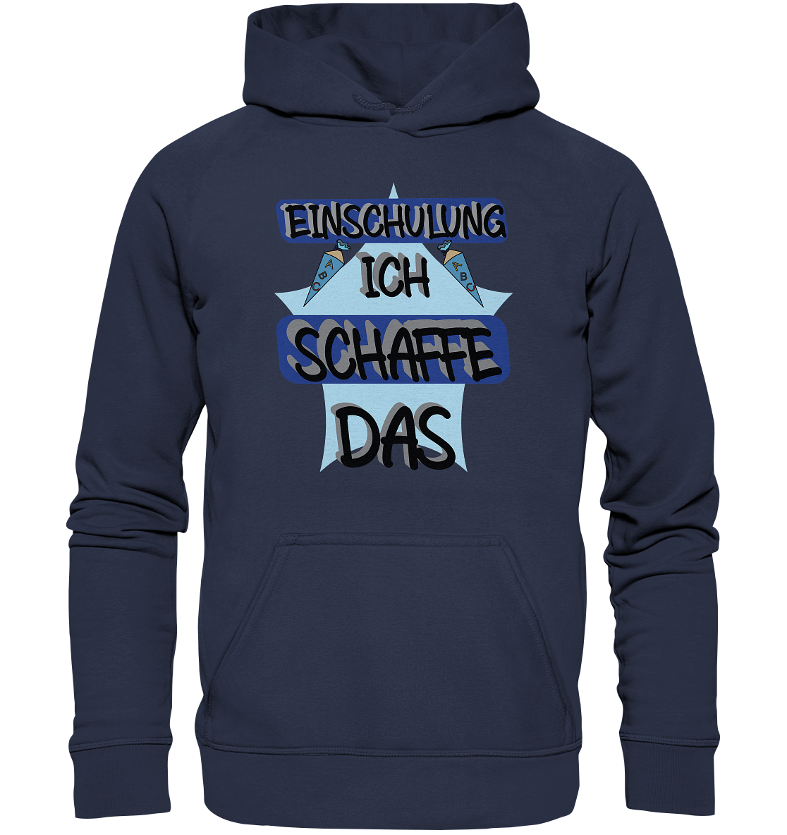 Einschulung, Ich schaff das Motivation - Kids Premium Hoodie