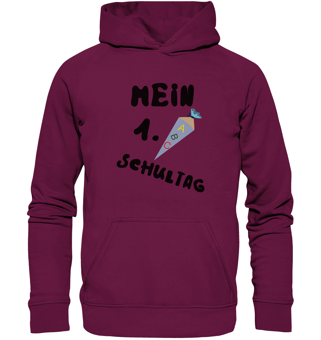 1. Schultag, Einschulung, Zuckettüte - Kids Premium Hoodie