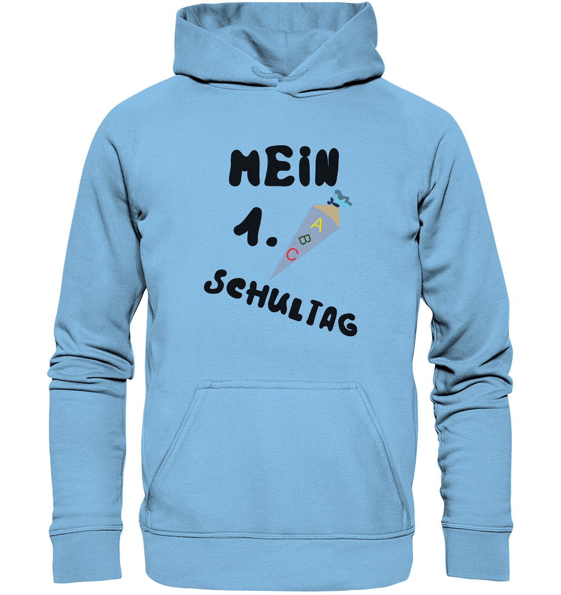 1. Schultag, Einschulung, Zuckettüte - Kids Premium Hoodie