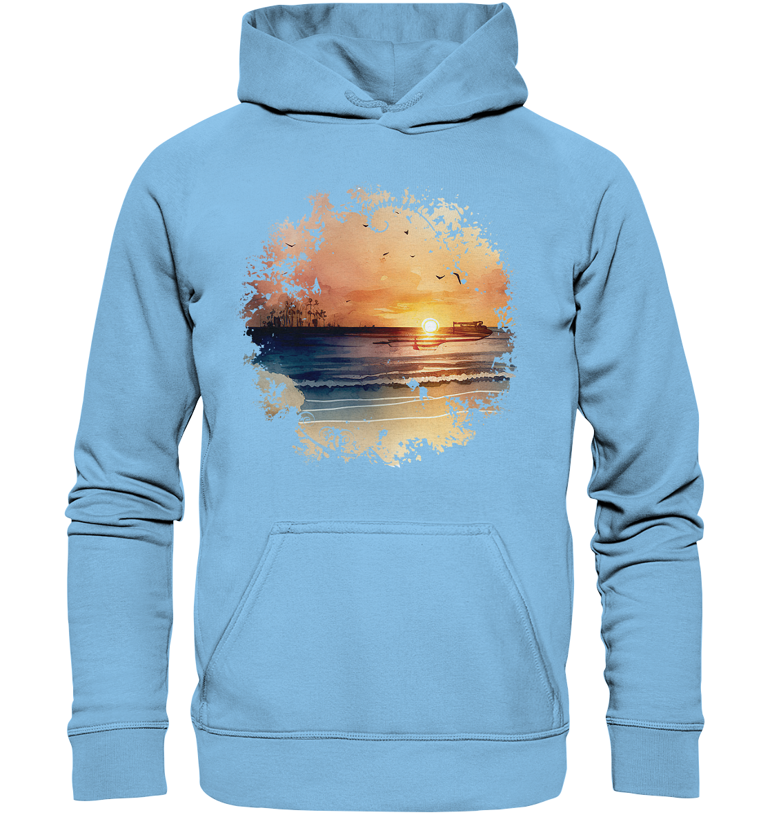 Sunset- "Endless Summer" Sommer und gute Laune in deinem Kleiderschrank - Kids Premium Hoodie