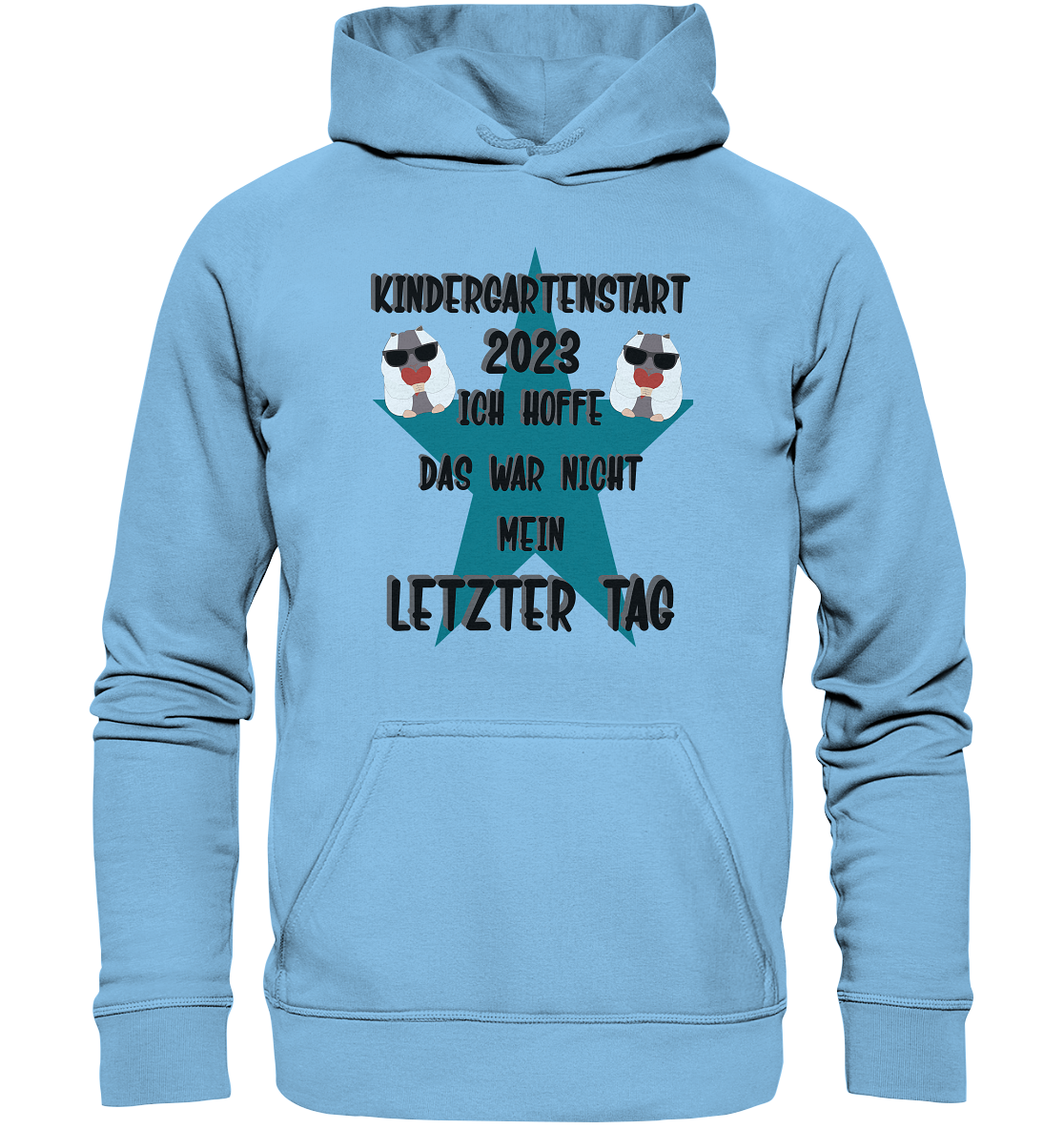 Kindergartenstart 2023, Kiga, Kindergarten  Kopie - Kids Premium Hoodie