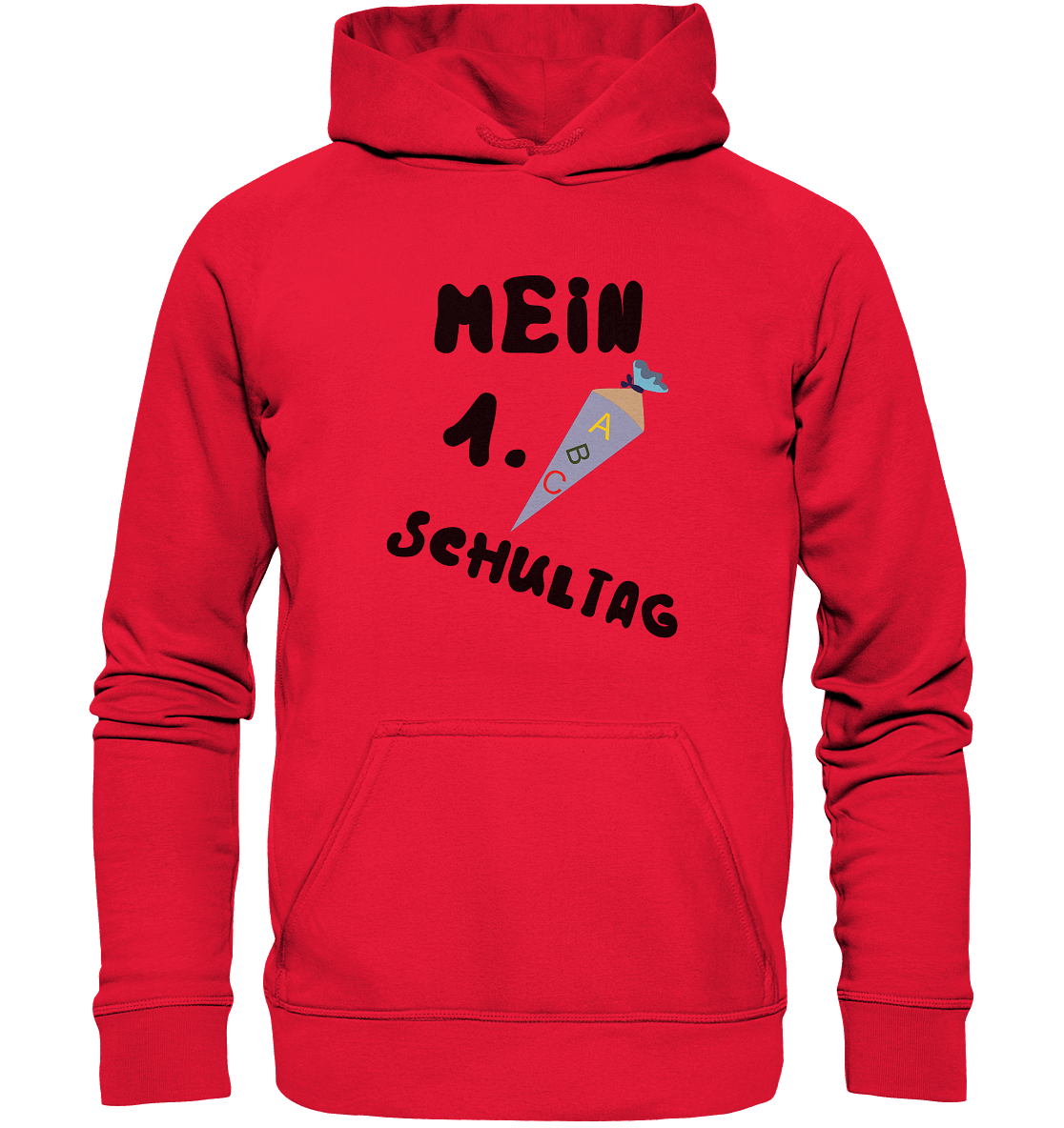 1. Schultag, Einschulung, Zuckettüte - Kids Premium Hoodie