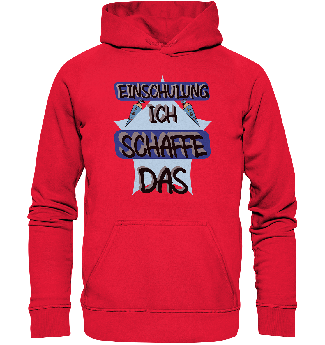 Einschulung, Ich schaff das Motivation - Kids Premium Hoodie