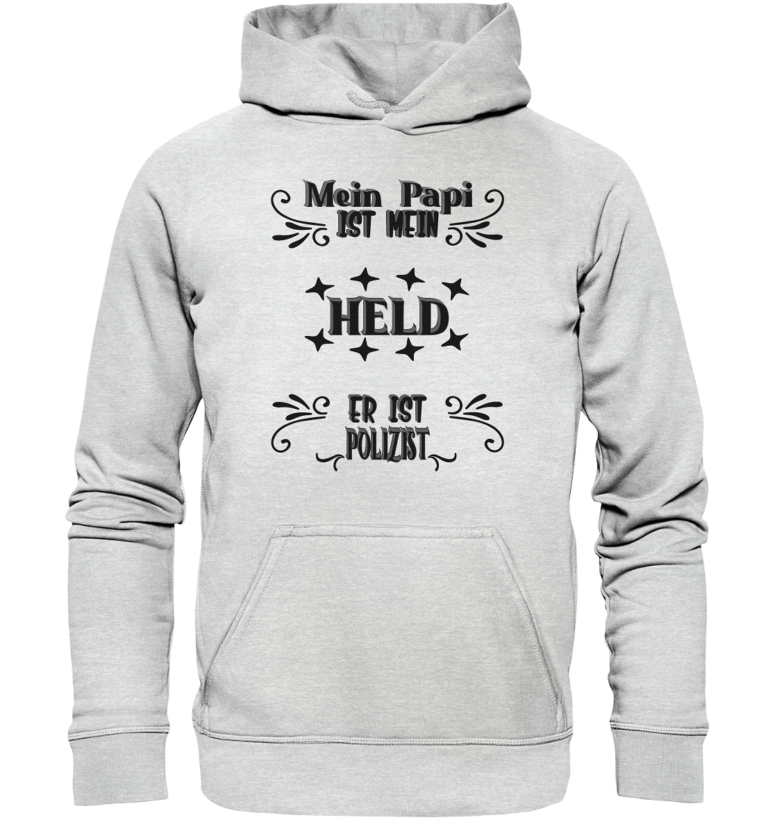 DAS PAPA PROJEKT-MEIN HELD-POLIZIST- Kids Premium Hoodie