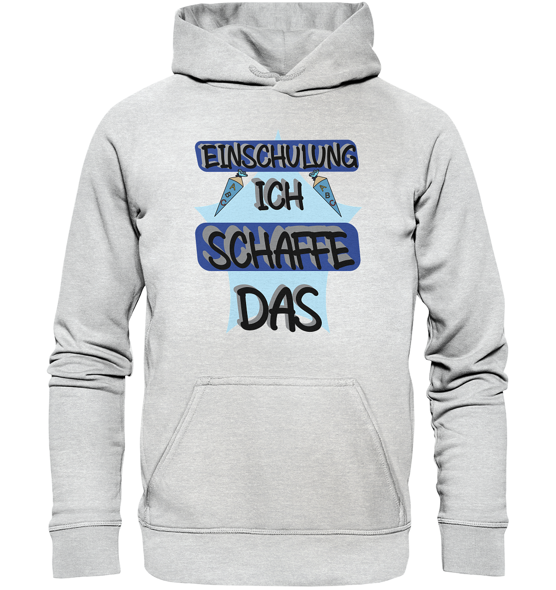 Einschulung, Ich schaff das Motivation - Kids Premium Hoodie