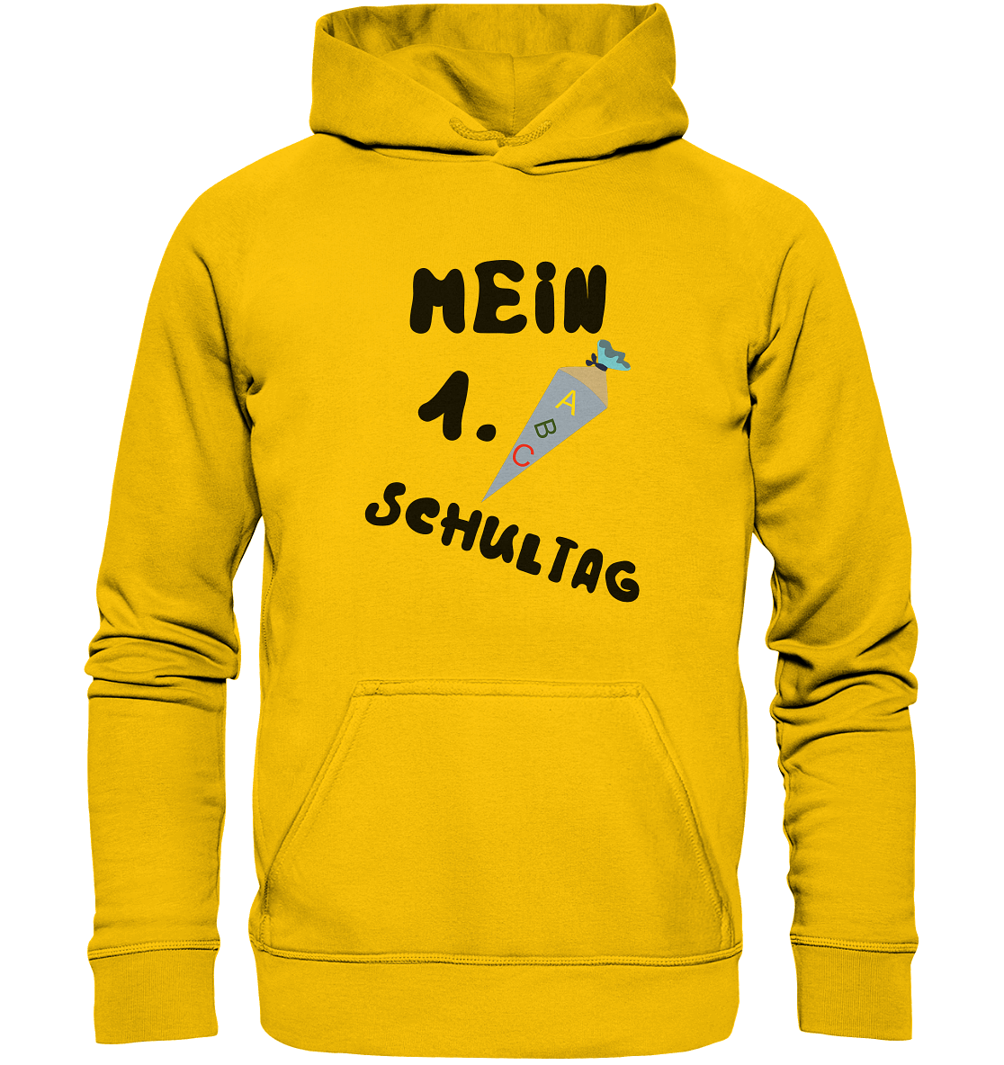 1. Schultag, Einschulung, Zuckettüte - Kids Premium Hoodie