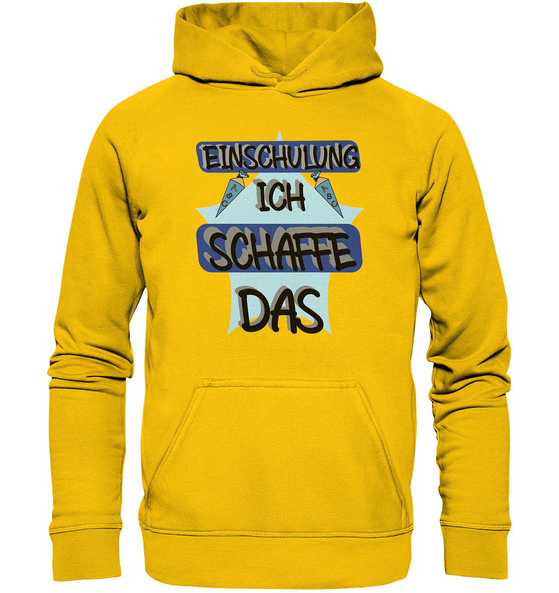 Einschulung, Ich schaff das Motivation - Kids Premium Hoodie