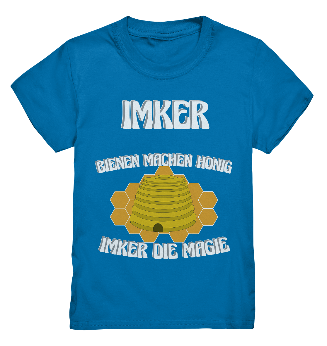 Imker, Bienen, Honig - Eine Magie, Imkerei, Wunder - Kids Premium Shirt