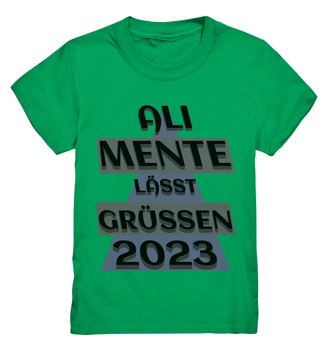 Ali Mente grüßt Euch, 2023, schwarzer Humor - Kids Premium Shirt