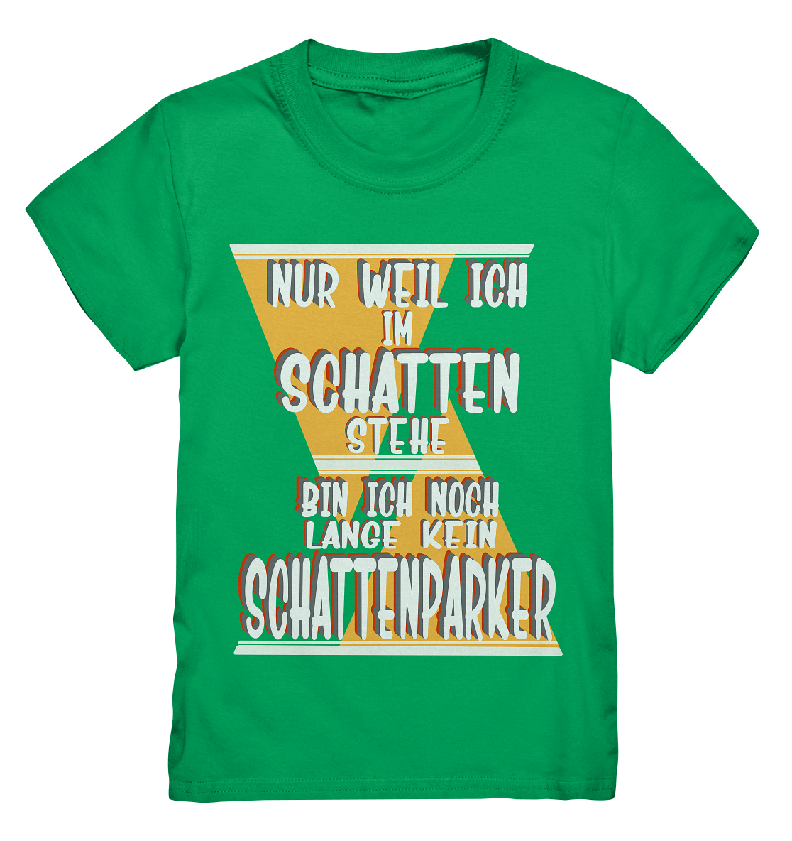 Schattenparker, mein Statement, Helles Design - Kids Premium Shirt