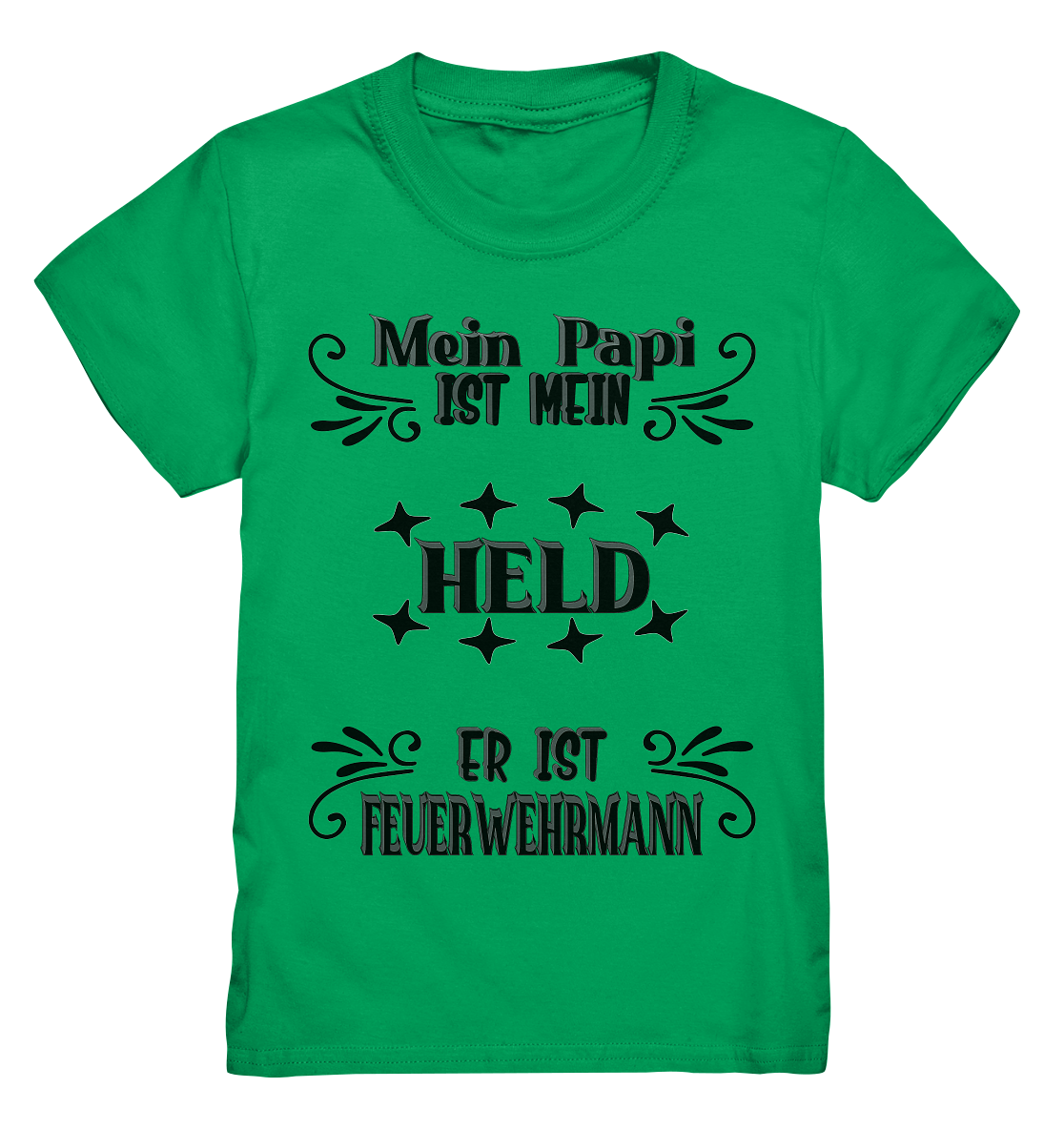 DAS PAPA PROJEKT-MEIN HELD-FEUERWEHRMANN- Kids Premium Shirt