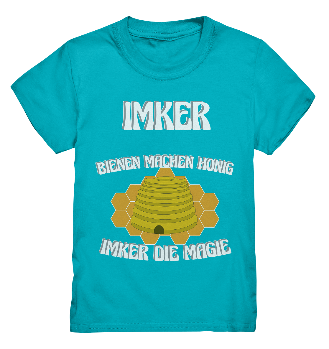 Imker, Bienen, Honig - Eine Magie, Imkerei, Wunder - Kids Premium Shirt