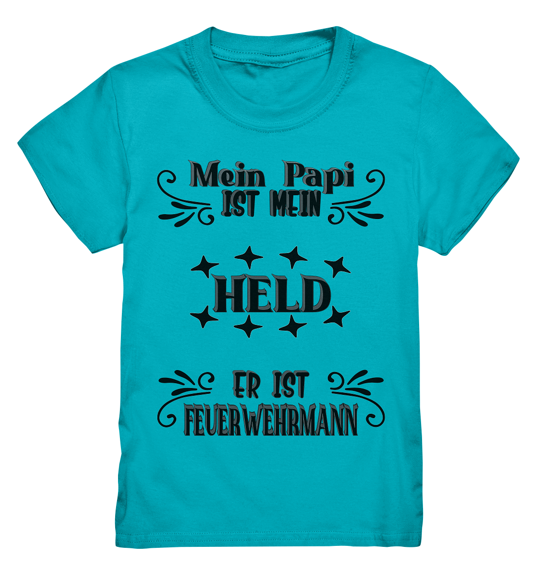 DAS PAPA PROJEKT-MEIN HELD-FEUERWEHRMANN- Kids Premium Shirt