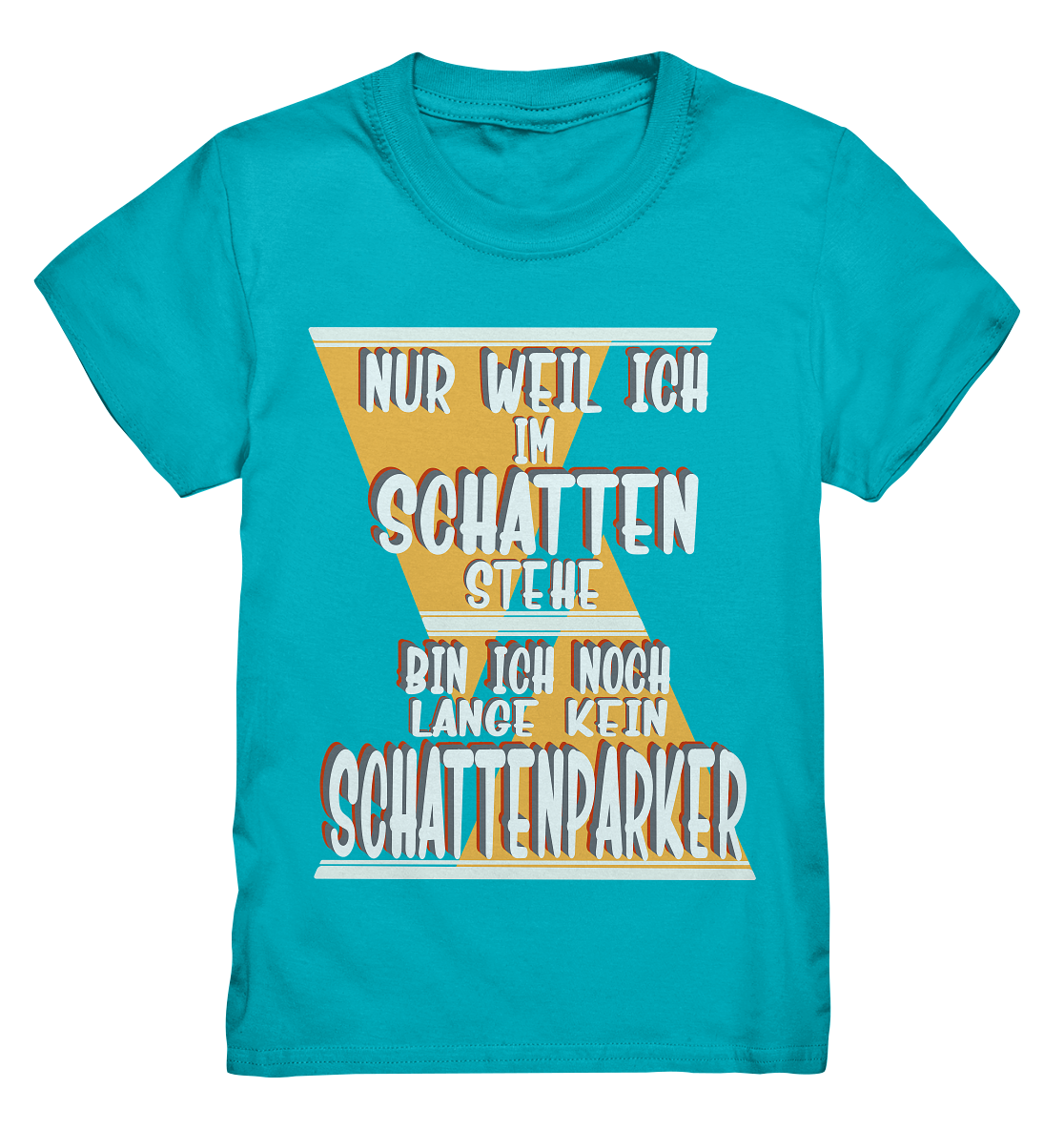 Schattenparker, mein Statement, Helles Design - Kids Premium Shirt