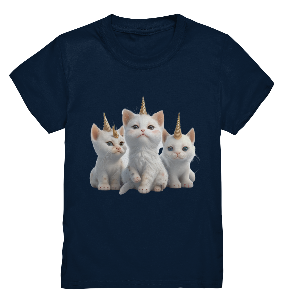 Einhorn-Katzen - Kids Premium Shirt