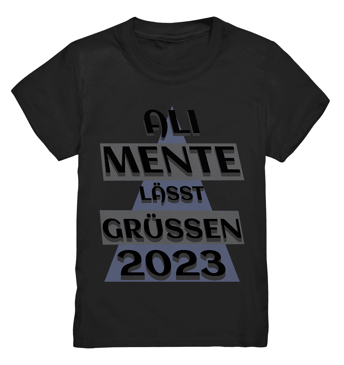 Ali Mente grüßt Euch, 2023, schwarzer Humor - Kids Premium Shirt