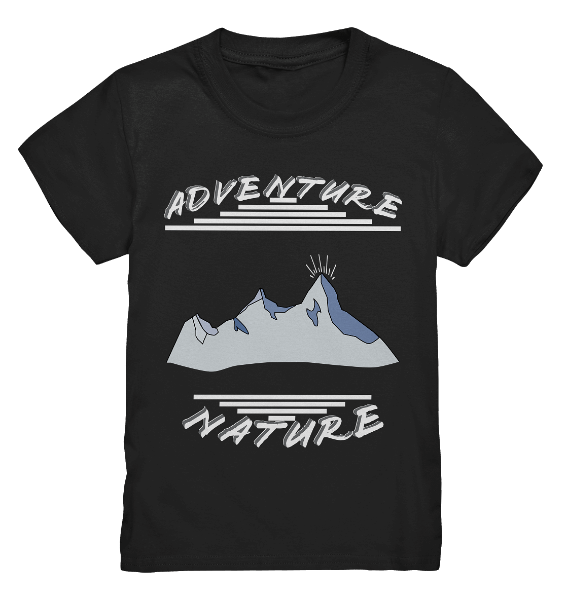 Adventure Nature, Abenteuer Natur, Camping, Geocaching - Kids Premium Shirt