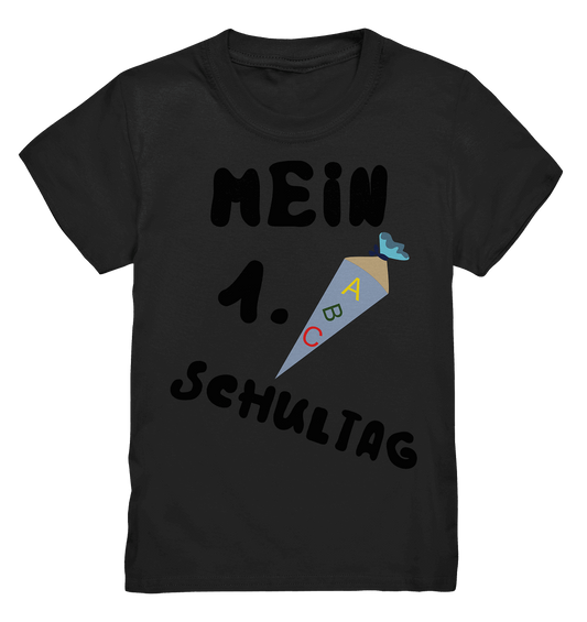 1. Schultag, Einschulung, Zuckettüte - Kids Premium Shirt