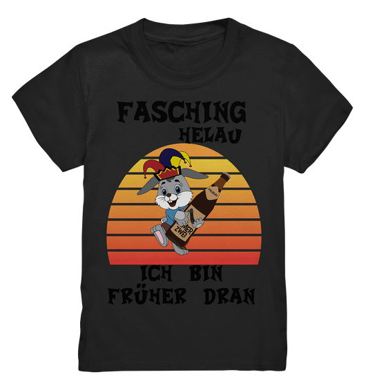 Fasching Helau, Osterhase feiert Karneval, Helau - Kids Premium Shirt