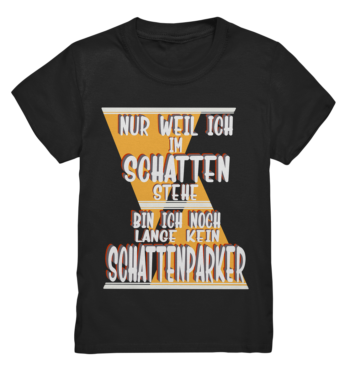 Schattenparker, mein Statement, Helles Design - Kids Premium Shirt