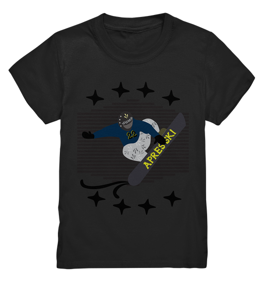 Snowboarding, Apres- Ski, Snowboard, - Kids Premium Shirt