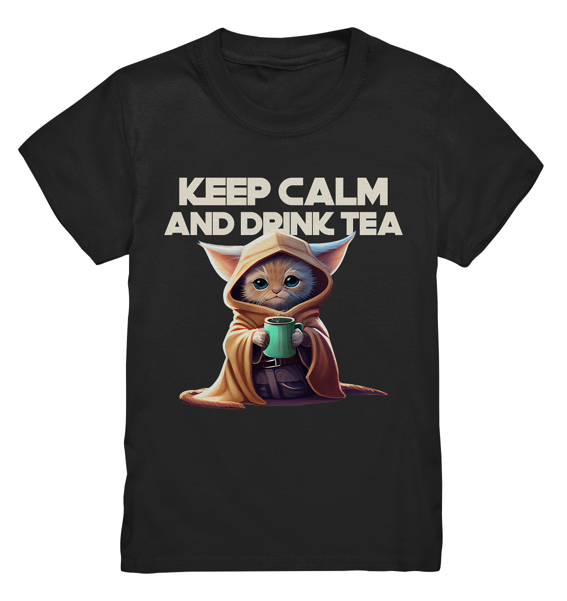 Premium T-Shirt Kinder - Keep Calm- Bleib ruhig Streetwear Fashion