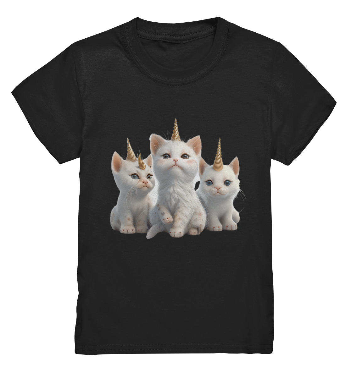 Einhorn-Katzen - Kids Premium Shirt