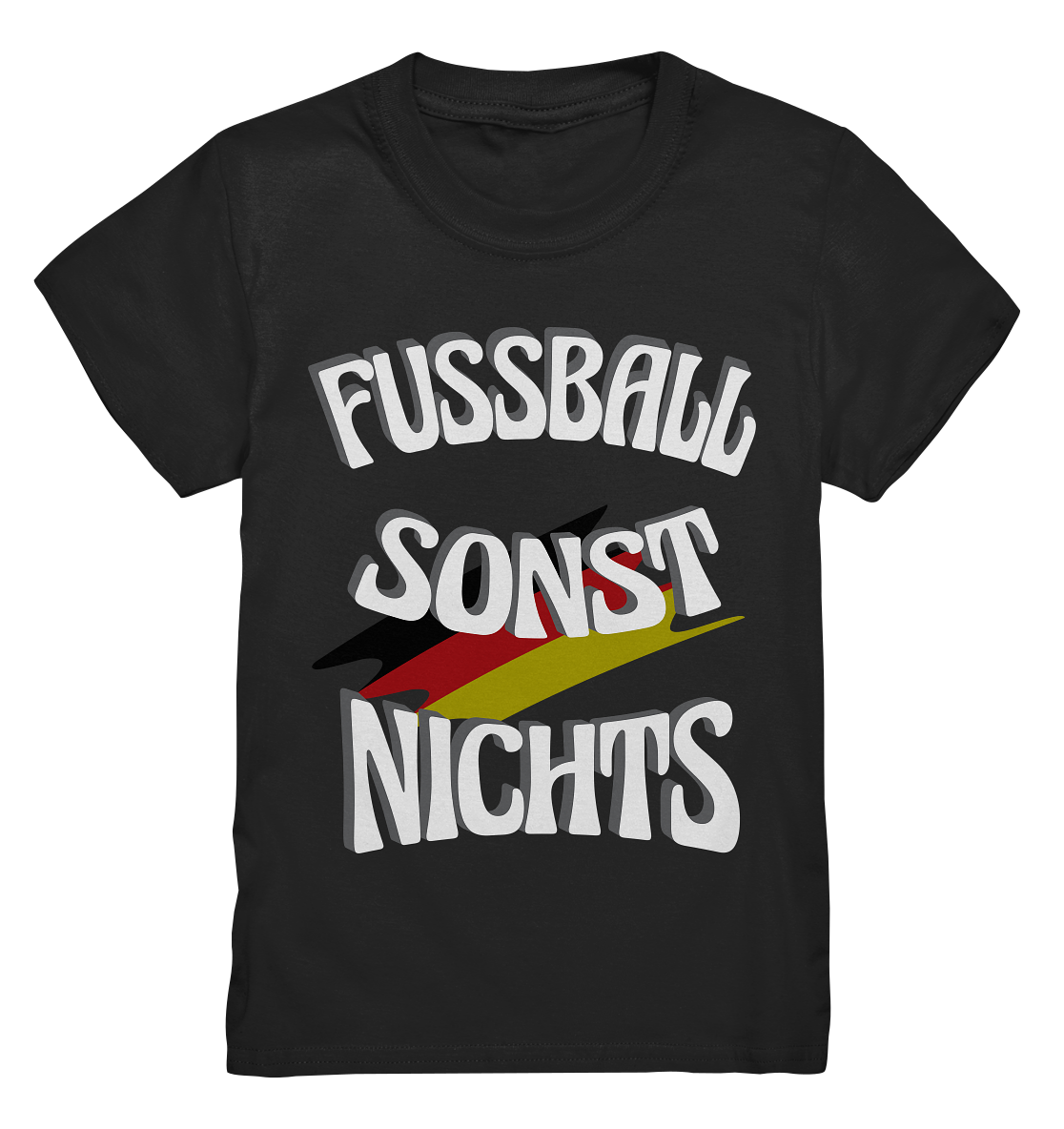 Fussball sonst Nichts, mit Leib und Seele Fan, Fußballfans - Kids Premium Shirt