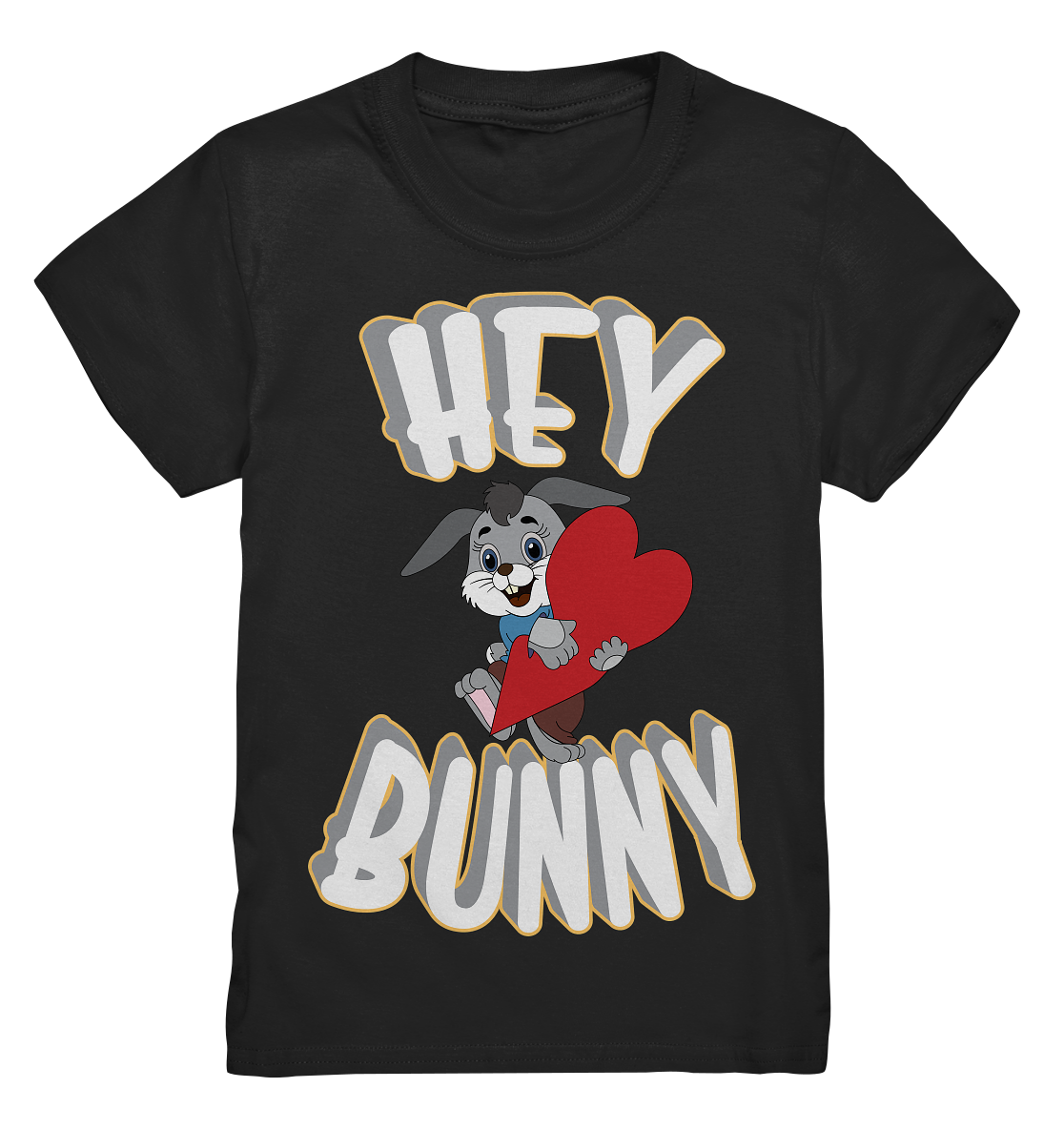 Hey Bunny, Valentine, Valentinstag am 14. Februar, Geschenkideen - Kids Premium Shirt