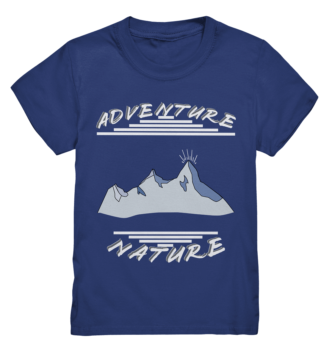 Adventure Nature, Abenteuer Natur, Camping, Geocaching - Kids Premium Shirt