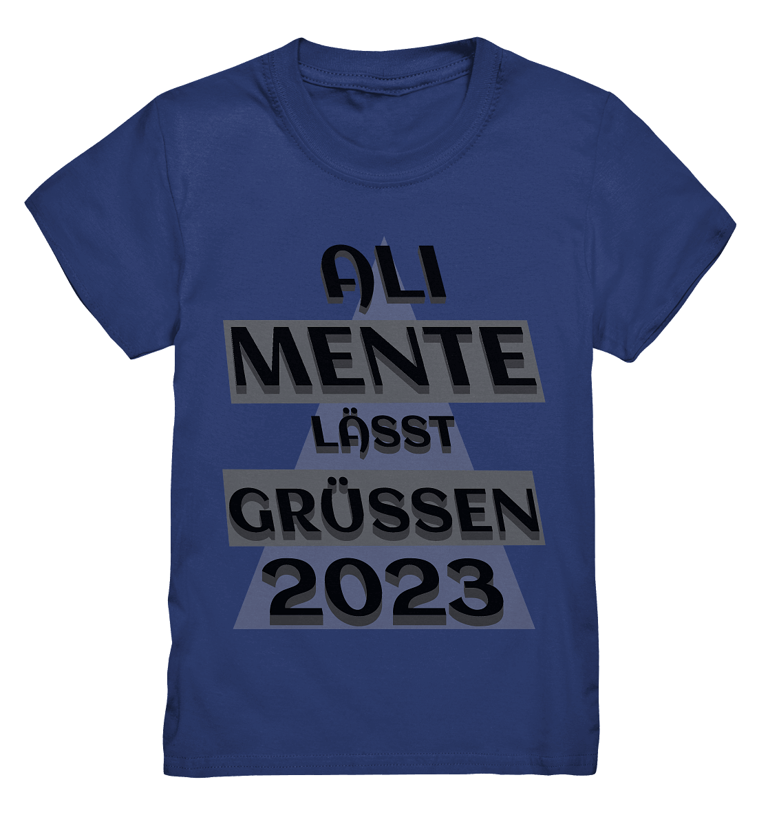 Ali Mente grüßt Euch, 2023, schwarzer Humor - Kids Premium Shirt