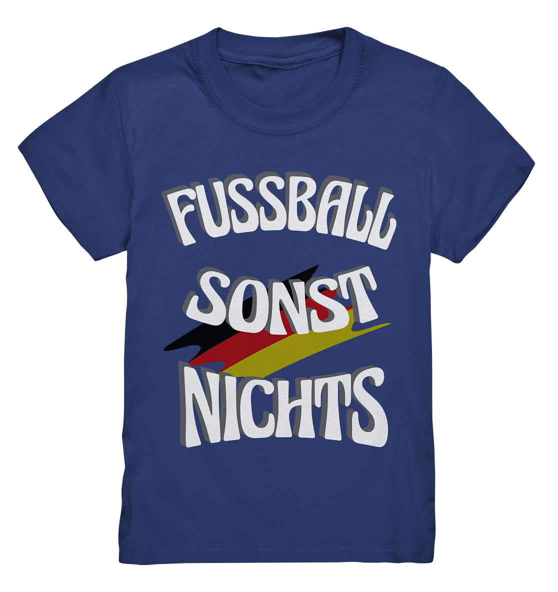 Fussball sonst Nichts, mit Leib und Seele Fan, Fußballfans - Kids Premium Shirt