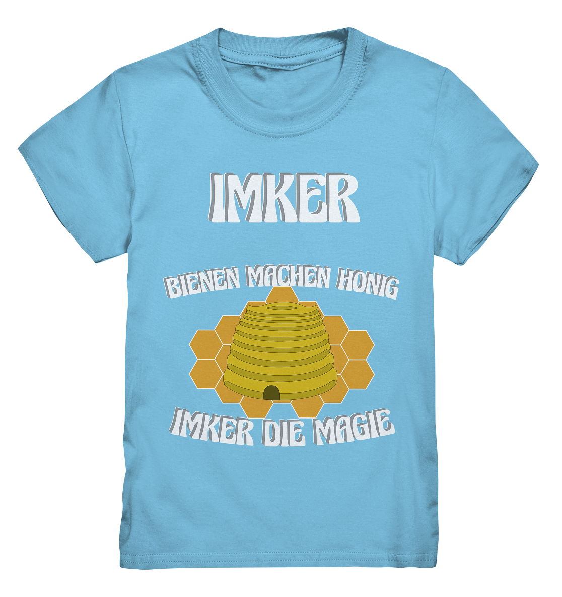 Imker, Bienen, Honig - Eine Magie, Imkerei, Wunder - Kids Premium Shirt