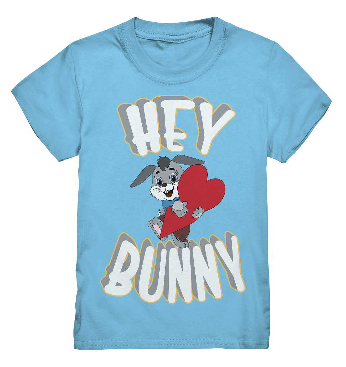 Hey Bunny, Valentine, Valentinstag am 14. Februar, Geschenkideen - Kids Premium Shirt