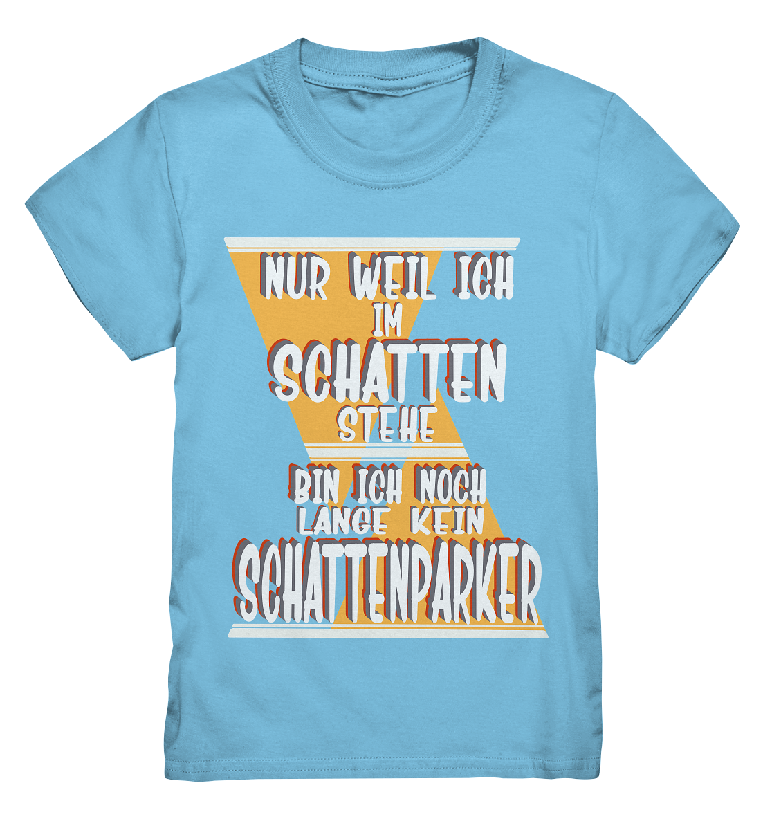 Schattenparker, mein Statement, Helles Design - Kids Premium Shirt