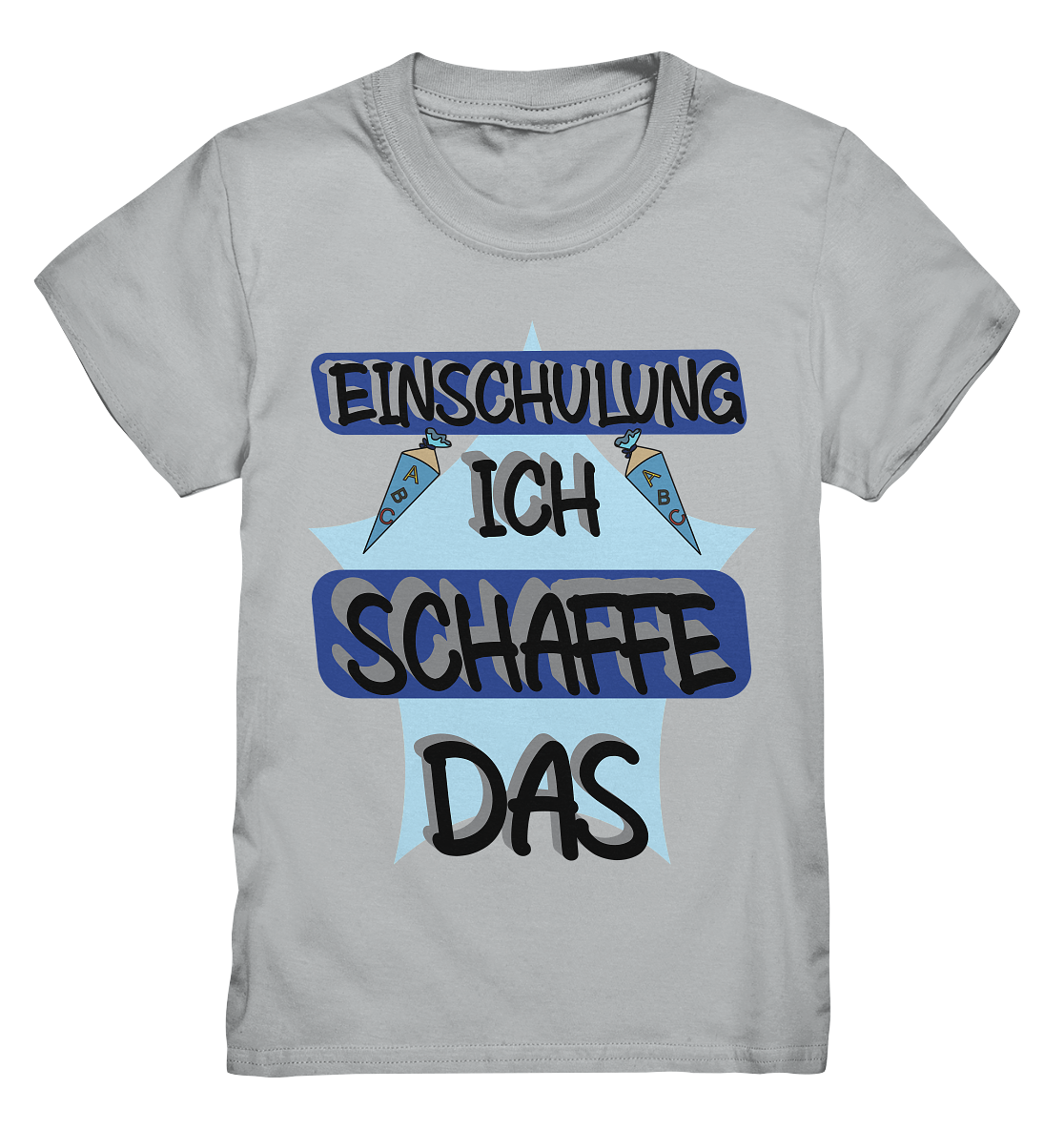 Einschulung, Ich schaff das Motivation - Kids Premium Shirt