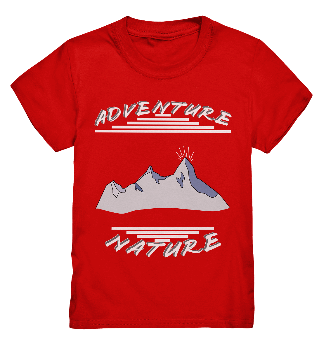 Adventure Nature, Abenteuer Natur, Camping, Geocaching - Kids Premium Shirt