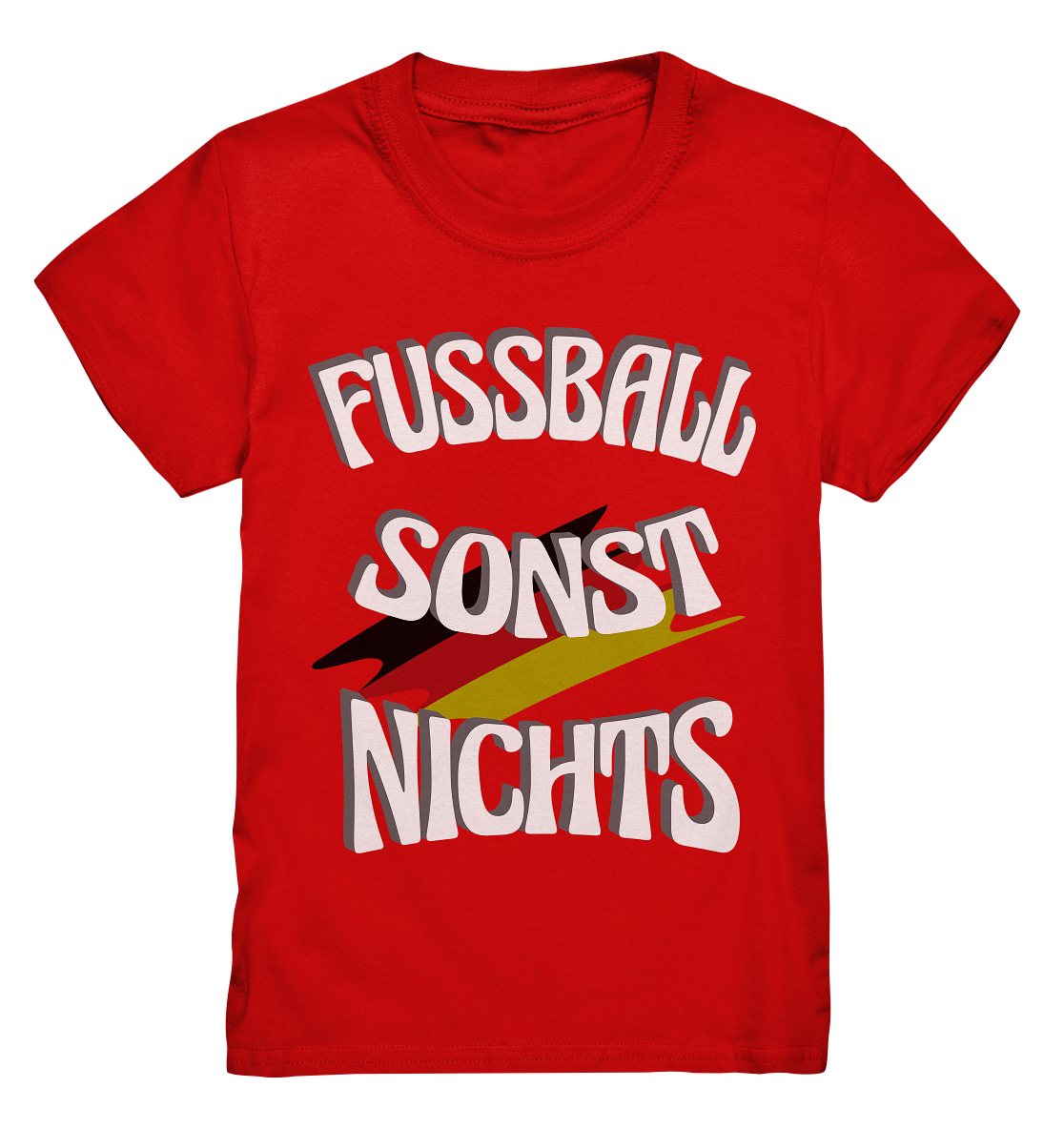 Fussball sonst Nichts, mit Leib und Seele Fan, Fußballfans - Kids Premium Shirt