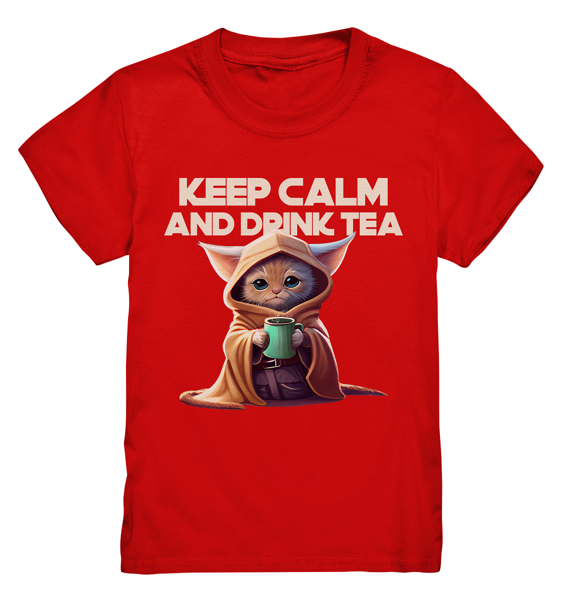 Premium T-Shirt Kinder - Keep Calm- Bleib ruhig Streetwear Fashion