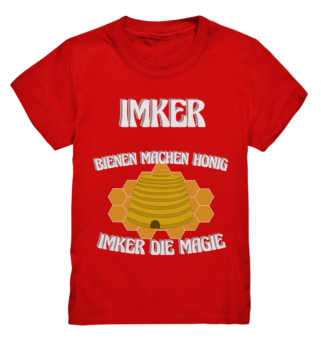 Imker, Bienen, Honig - Eine Magie, Imkerei, Wunder - Kids Premium Shirt