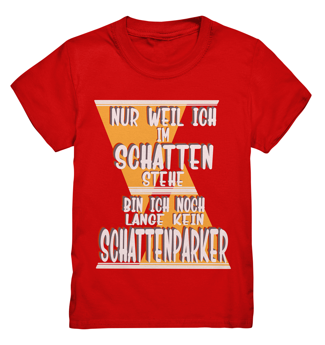 Schattenparker, mein Statement, Helles Design - Kids Premium Shirt