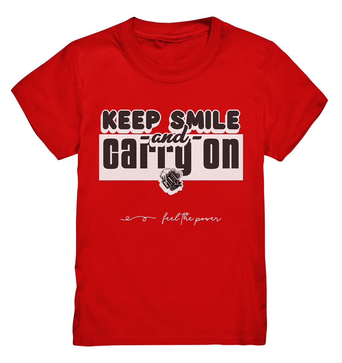 "Keep Smile"  - Kids Premium Shirt