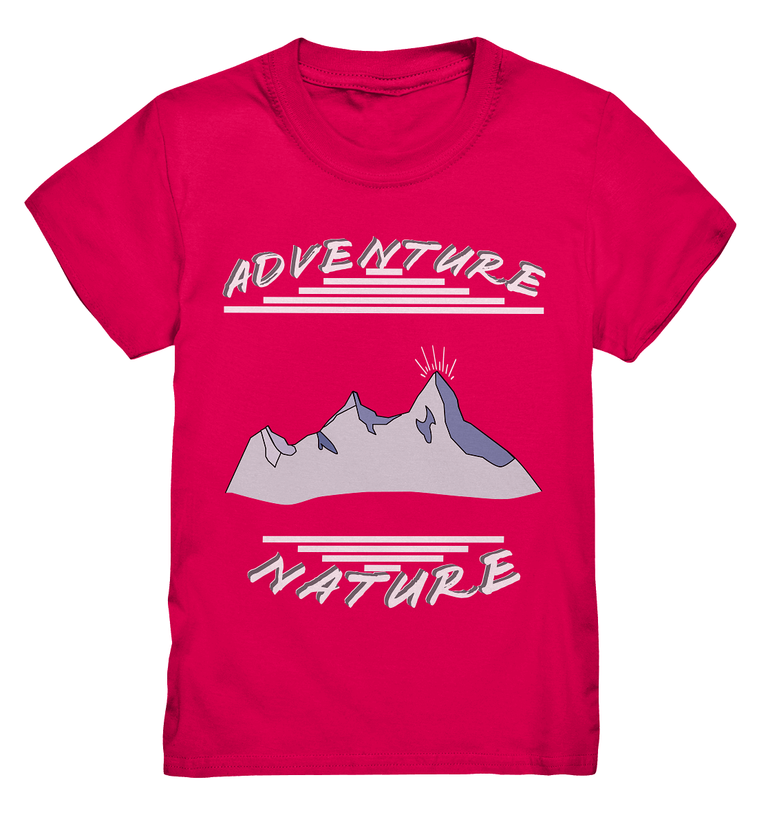 Adventure Nature, Abenteuer Natur, Camping, Geocaching - Kids Premium Shirt